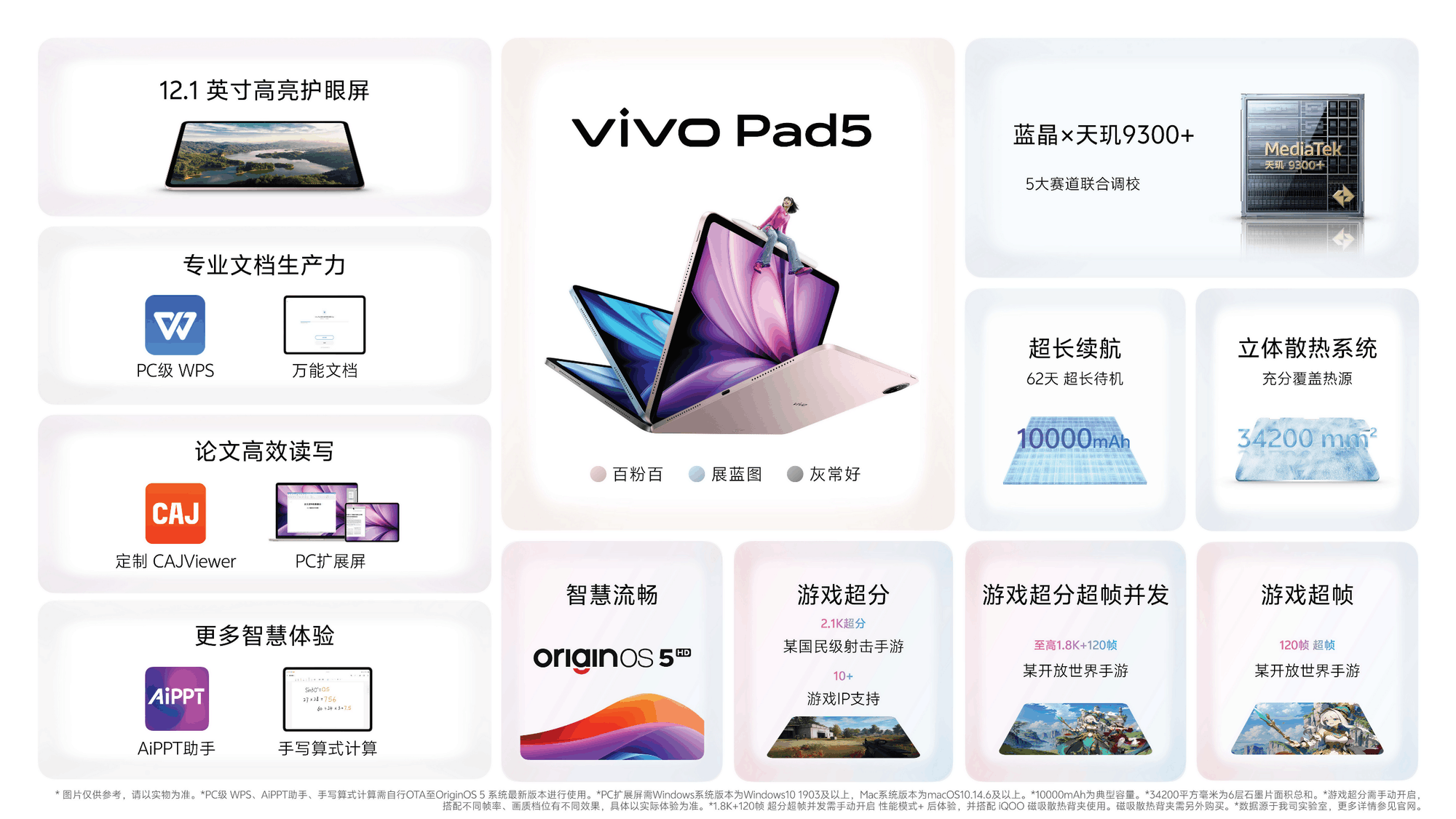 真旗舰体验来袭 vivo Pad5今日开售2499元起