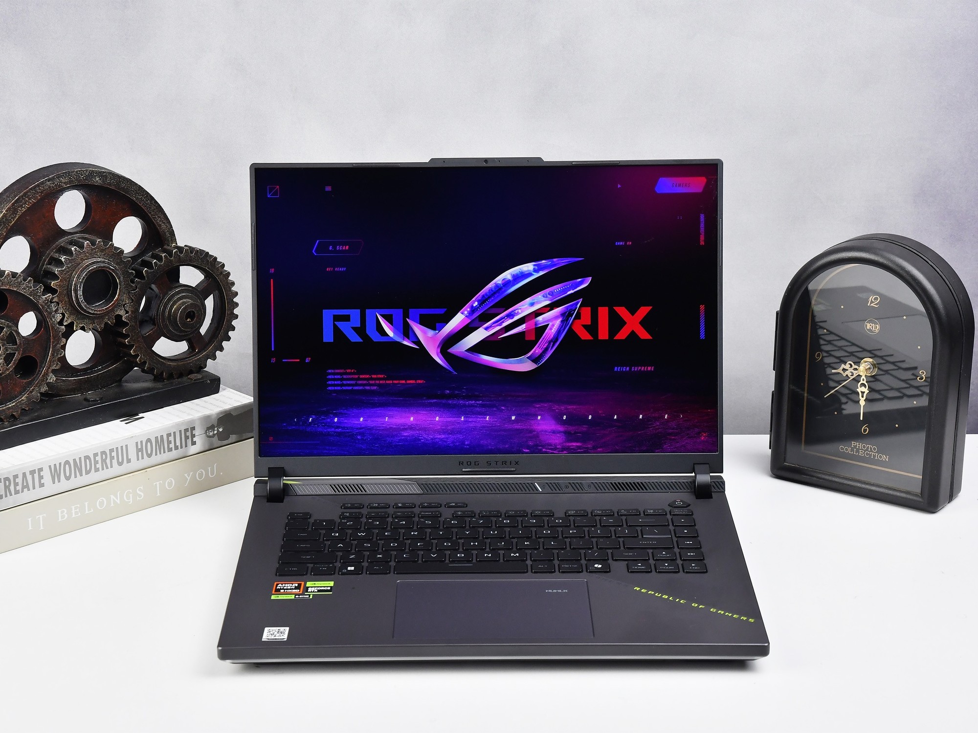 锐龙9 9955HX3D+RTX 5070 Ti王炸组合！ROG魔霸9首测