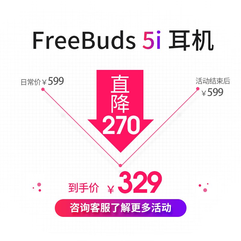 ΪFreeBuds 5i߶ּ289Ԫߴ12%㣡