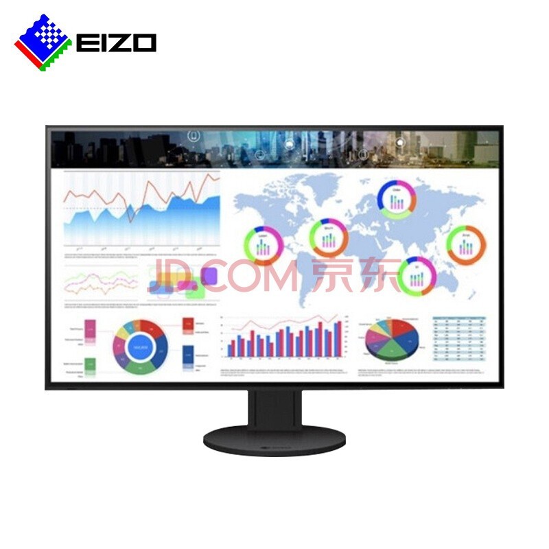 艺卓 EIZO EV3285 艺卓显示器专业办公、家用娱乐、爱眼护眼、窄边框、低蓝光 31.5英寸