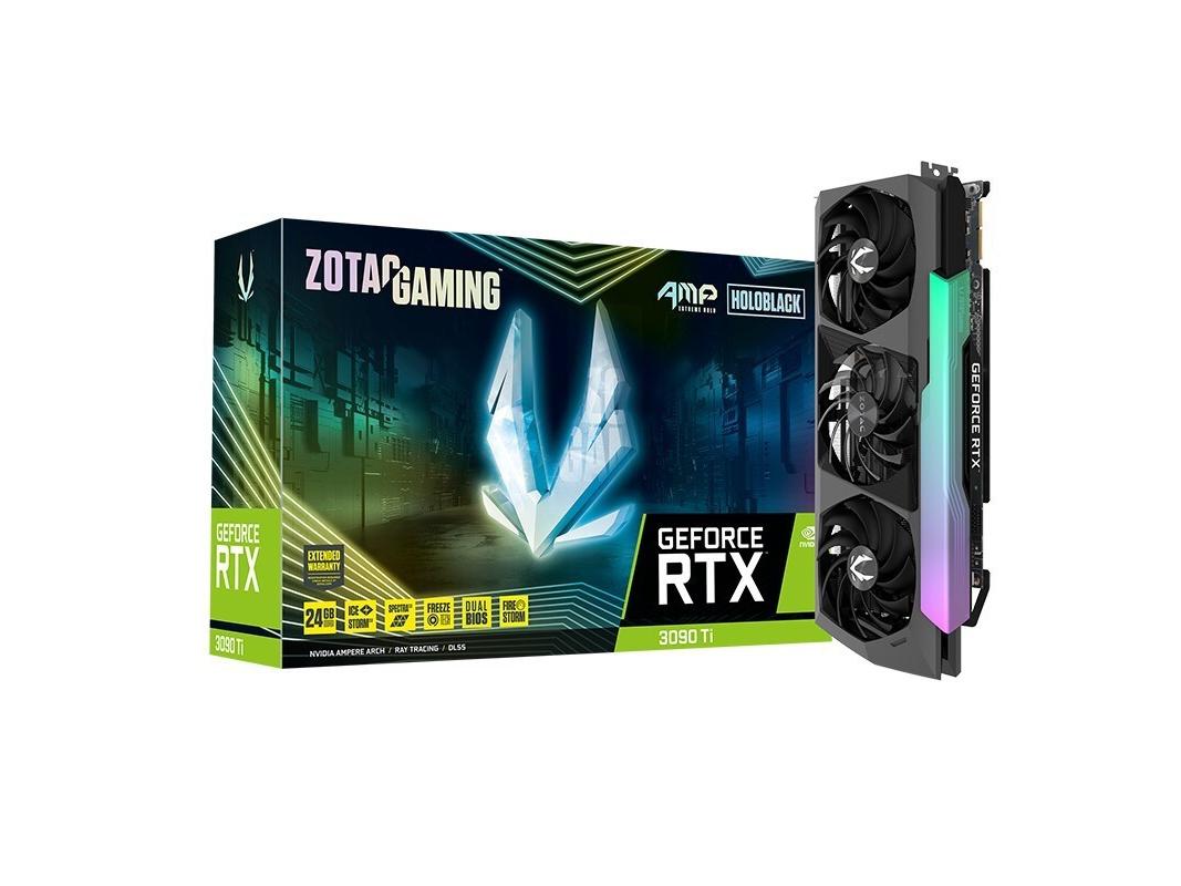 索泰(zotac) RTX 3090Ti  GeForce RTX 3090Ti AMP EXTREME HOLO