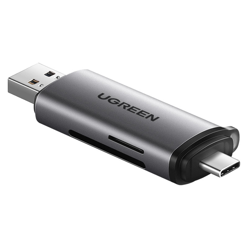 UGREEN 绿联 读卡器usb2.0 type-c双头