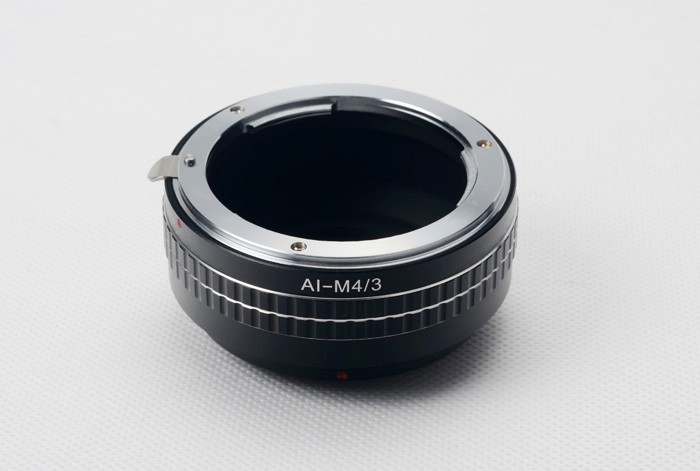 others 其他 Nikon-M4/3 转接环AI-M4/3适用尼康镜头转接松下奥林巴斯M4/3 M43机身 AI F口镜头使用 配件