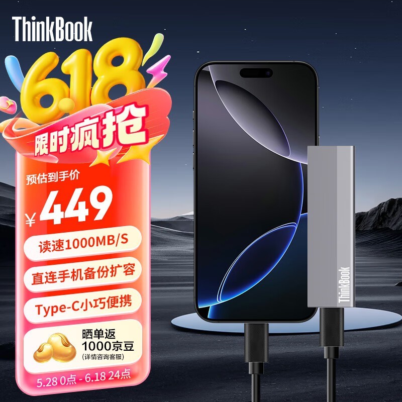 ThinkPad SU710ƶ̬Ӳ̴٣399ԪٱЯ洢
