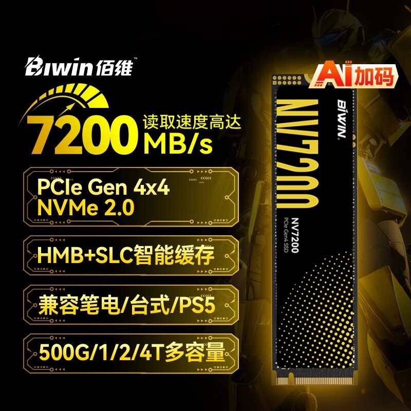 άNV7200̬Ӳ1TBֻҪ317Ԫ