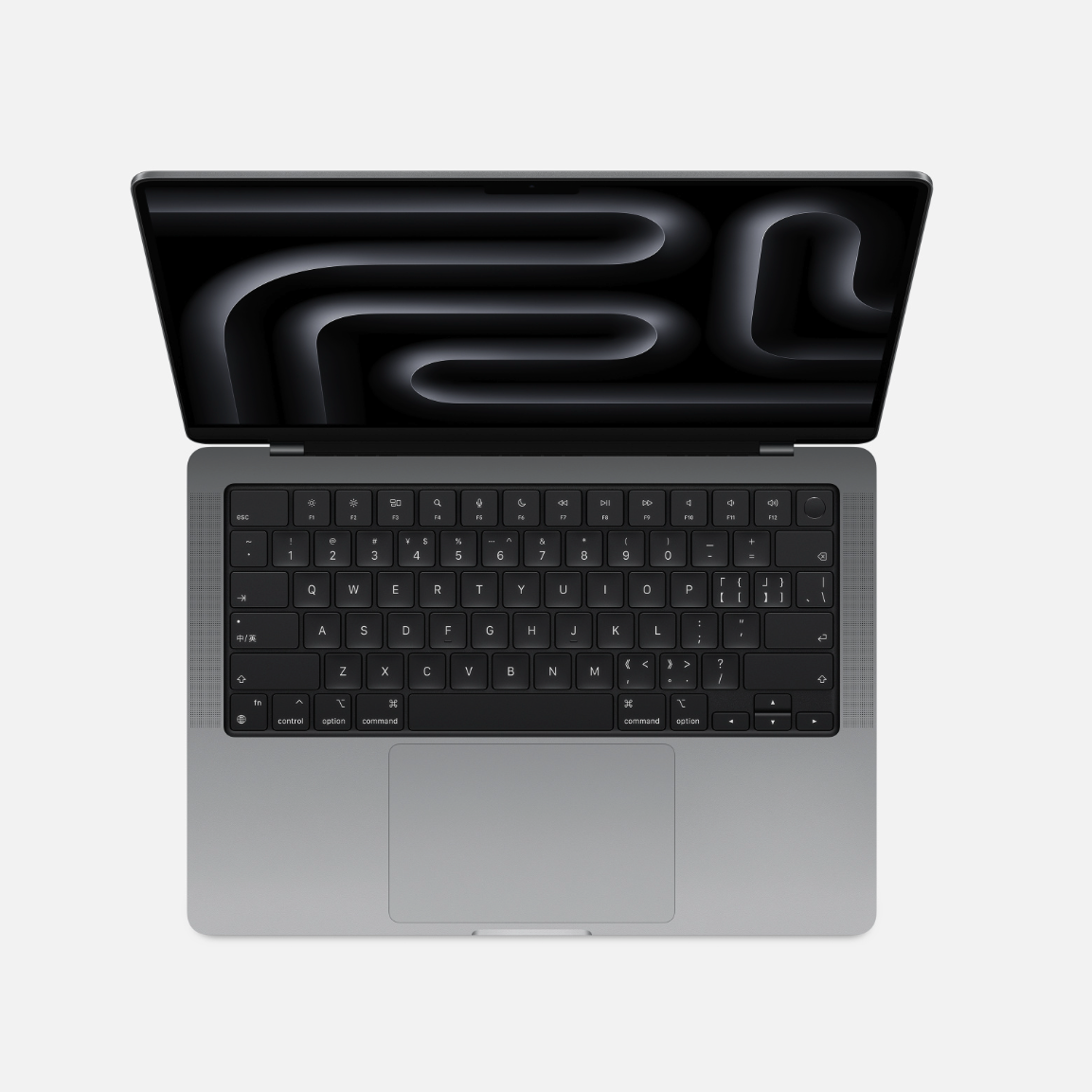 苹果 Apple MacBook Pro 2023款 M3版 14英寸 轻薄本 深空灰色（M3、核芯显卡、8GB、512GB SSD）