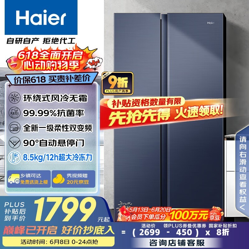  BCD-618WGHSSEDBL