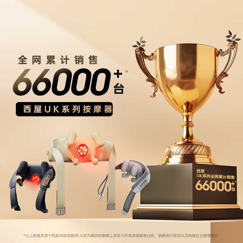 西屋UK2颈椎按摩器雾蓝色京东活动价194元