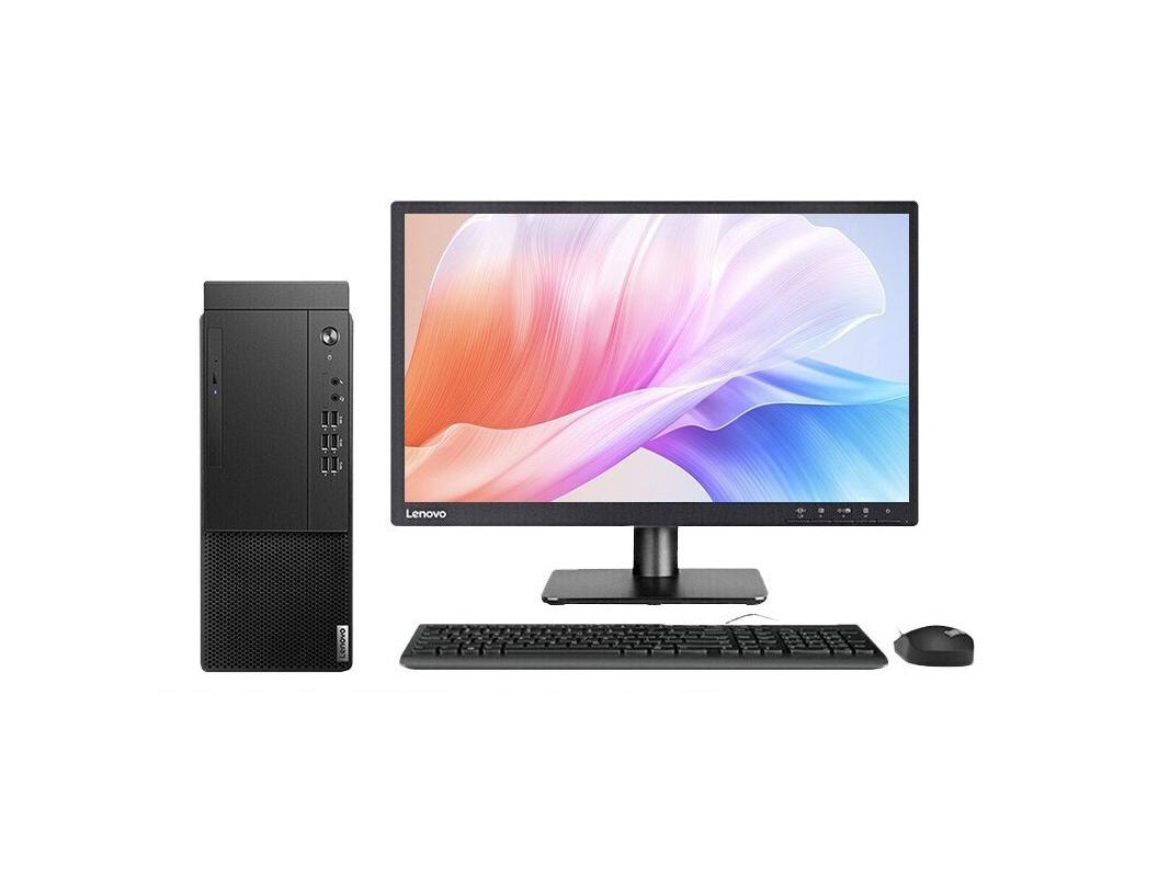 lenovo（联想） 启天M437 i7 10700/8GB/256GB+1TB/GT730/21.5英寸 黑色