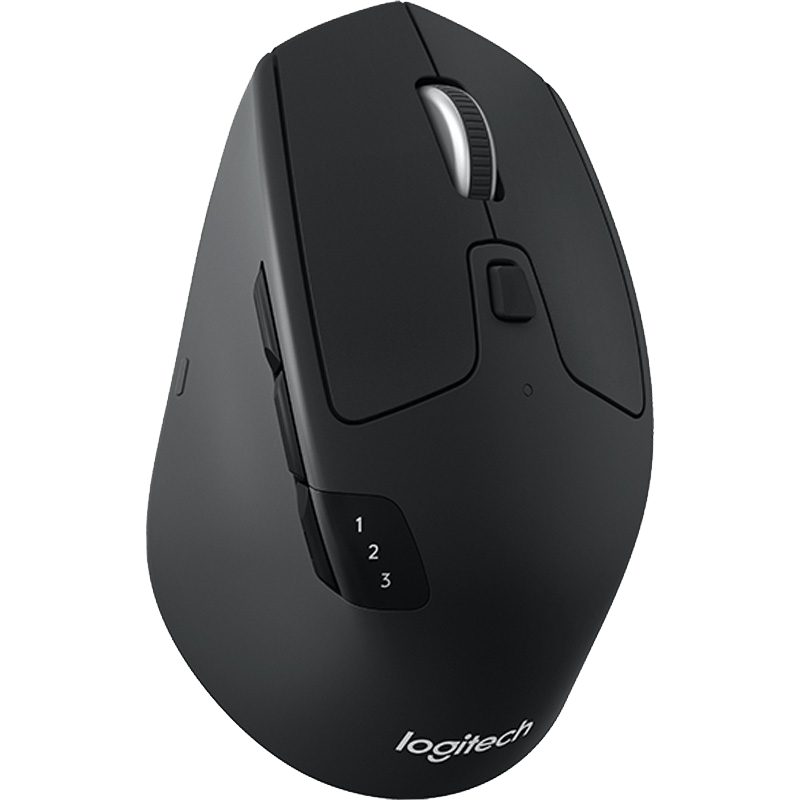 logitech 罗技 M720 2.4G蓝牙 优联 双模无线鼠标 1000DPI 黑色