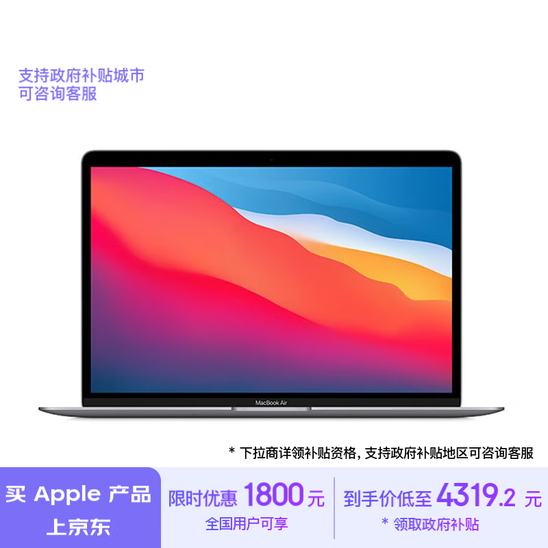 ƻ MacBook Air 13(M1/8GB/256GB/7)