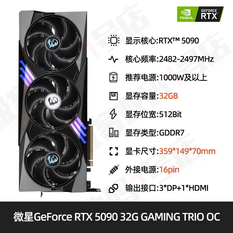 ߲ʺCOLORFUL RTX5090D 32GԿػݽ57030Ԫ