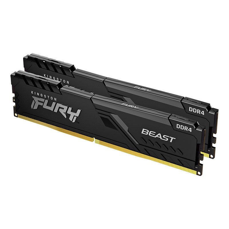 Kingston 金士顿 FURY Beast野兽系列 DDR4 3200MHz 台式机内存 马甲条