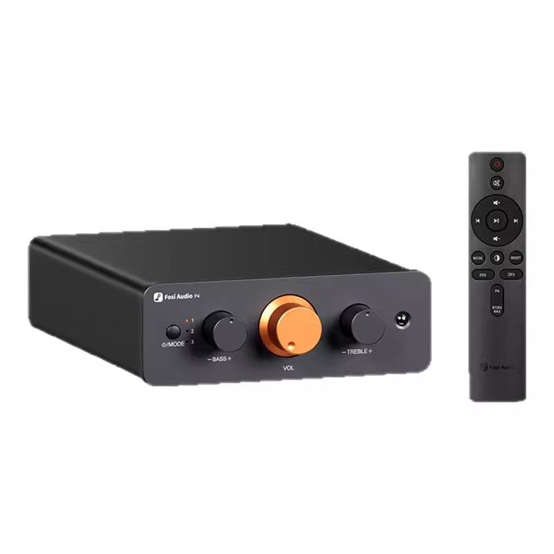 弗西音频 Fosi Audio FosiAudio前级放大器发烧前级功放唱机效果器高保真前置放大器 P4