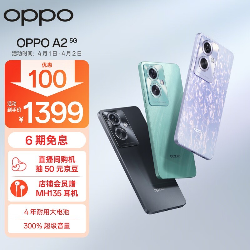 ޡOPPO A2 5GֻŻݼ1173Ԫֵʱ