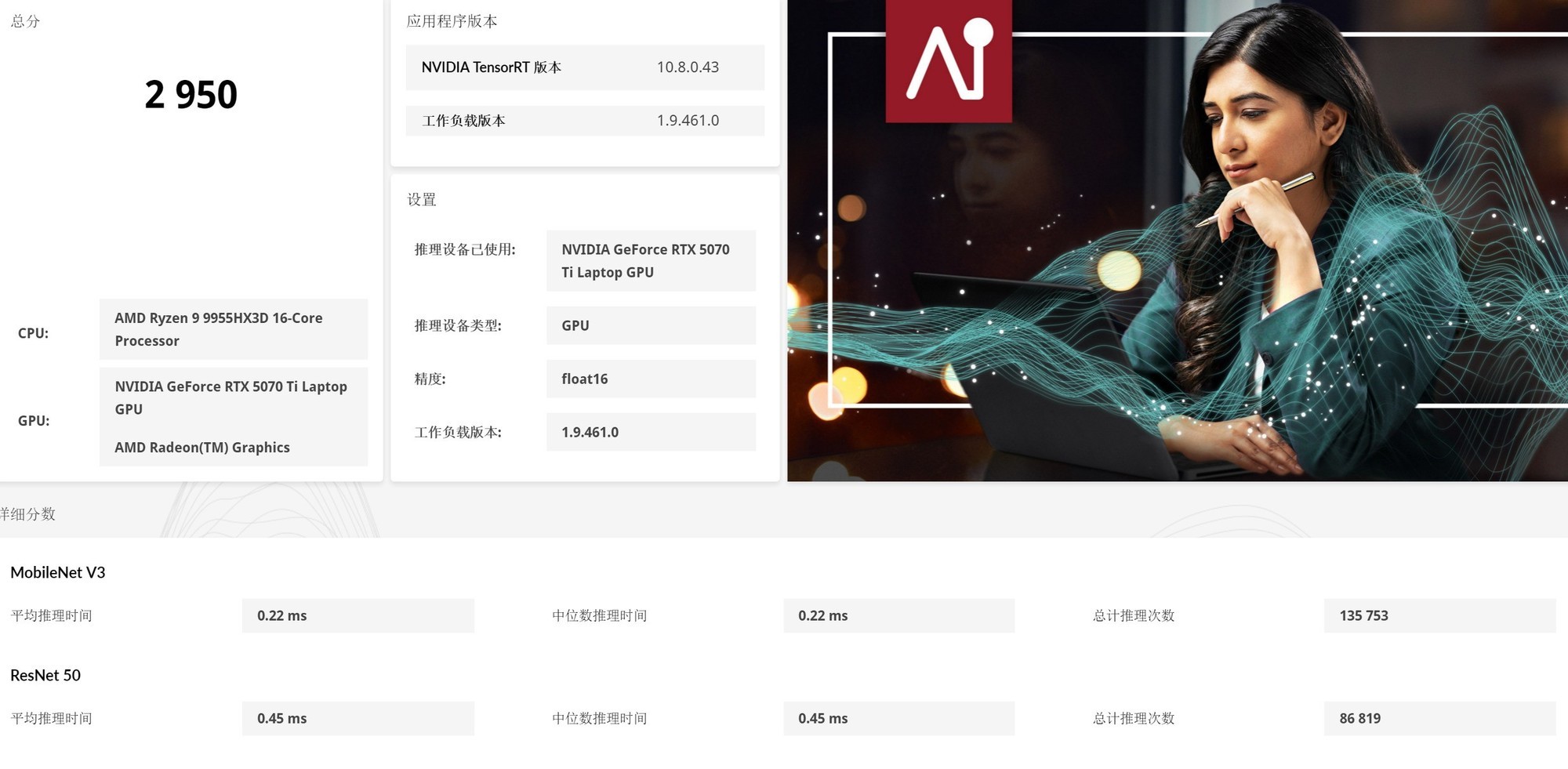 锐龙9 9955HX3D+RTX 5070 Ti王炸组合！ROG魔霸9首测