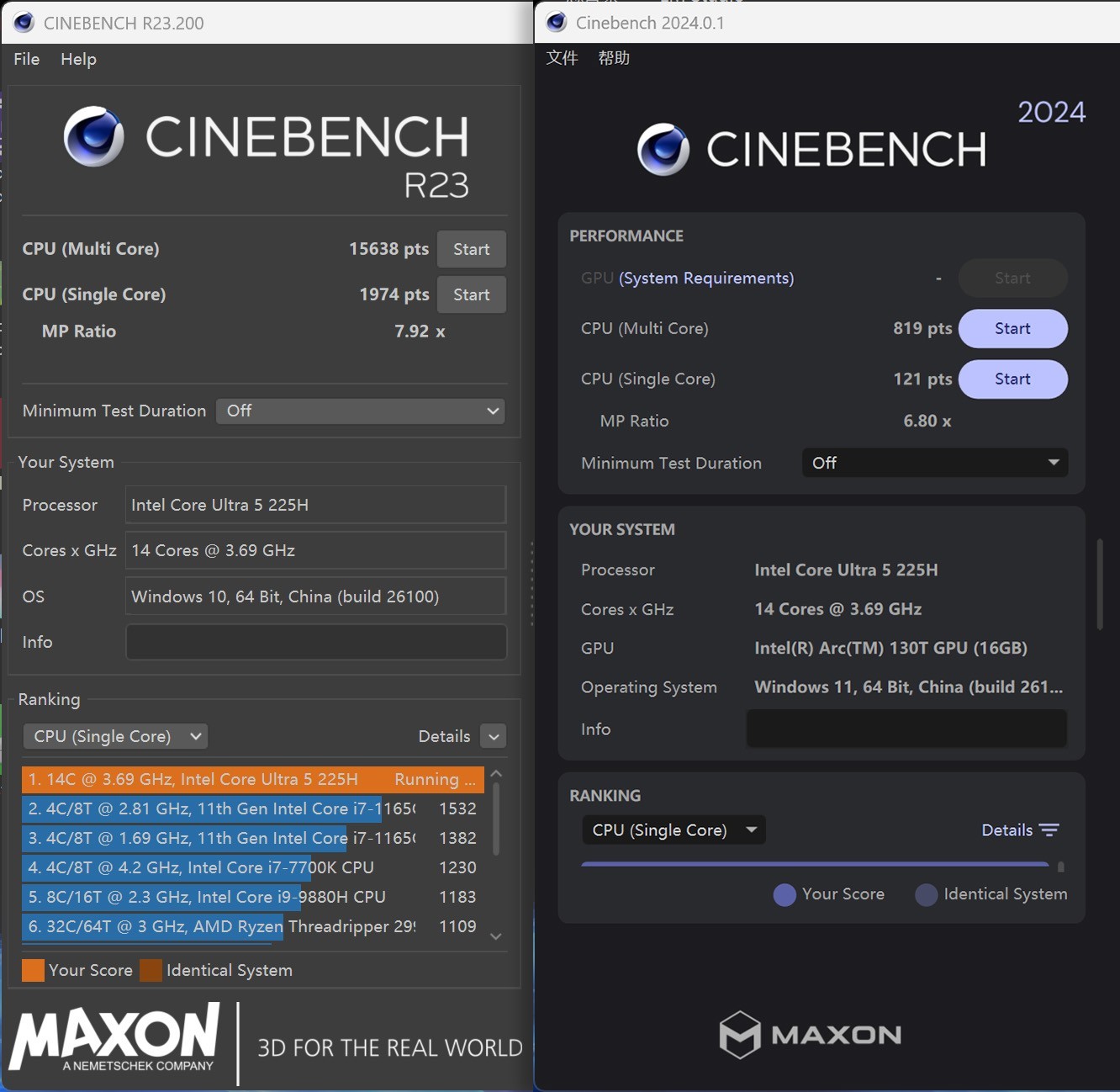 Ultra5 225H⣺Ըٺ׷ƽUltra7 155H