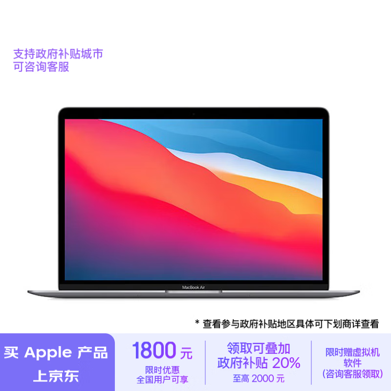 ƻ MacBook Air 13(M1/8GB/256GB/7)