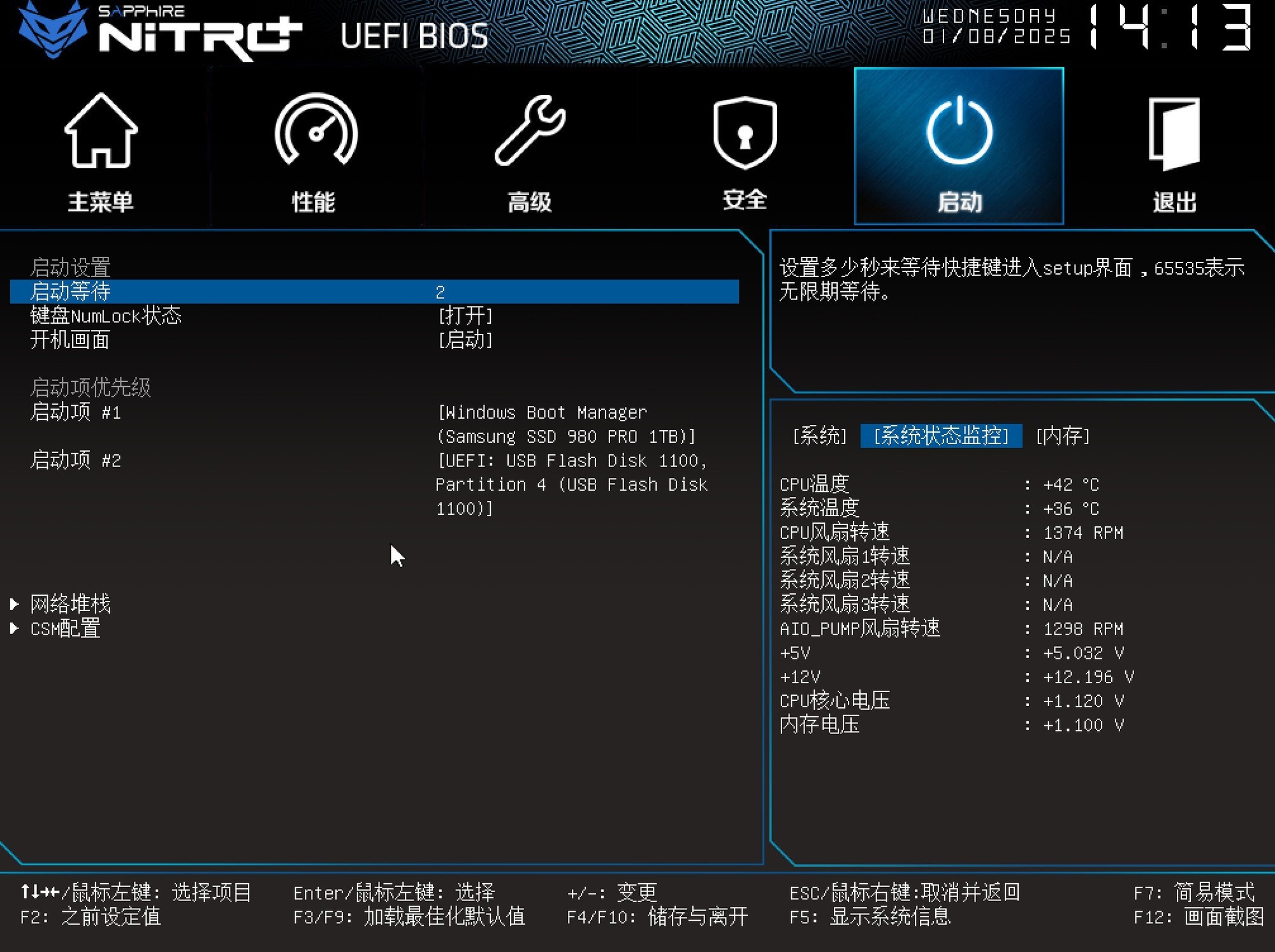 ʯNiTRO+ B650M WIFI 899Ԫ9800X3D´