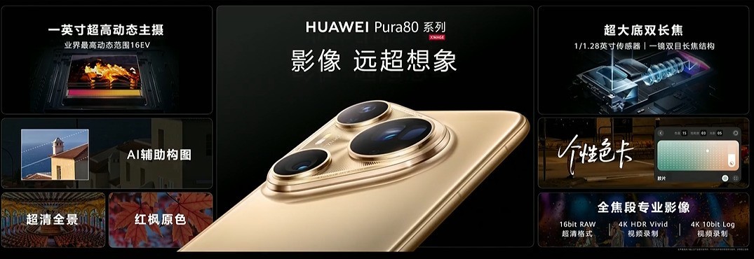 һ�Ŀ�����ΪPura 80ϵ�м�ȫ������Ʒ������ �Ŀ���Ʒ999Ԫ����