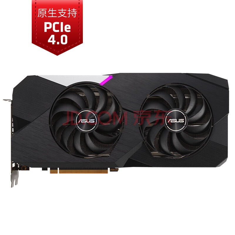 ˶ASUS AMD RX6500XT/6750GRE 12G/10G̨ʽ 羺ϷԿ DUAL-RX6700XT-O12G