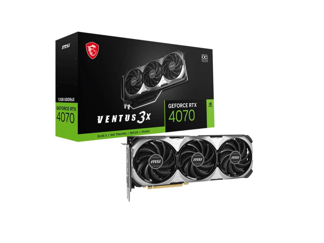 ΢ GeForce RTX 4070 VENTUS 3X E 12G OC