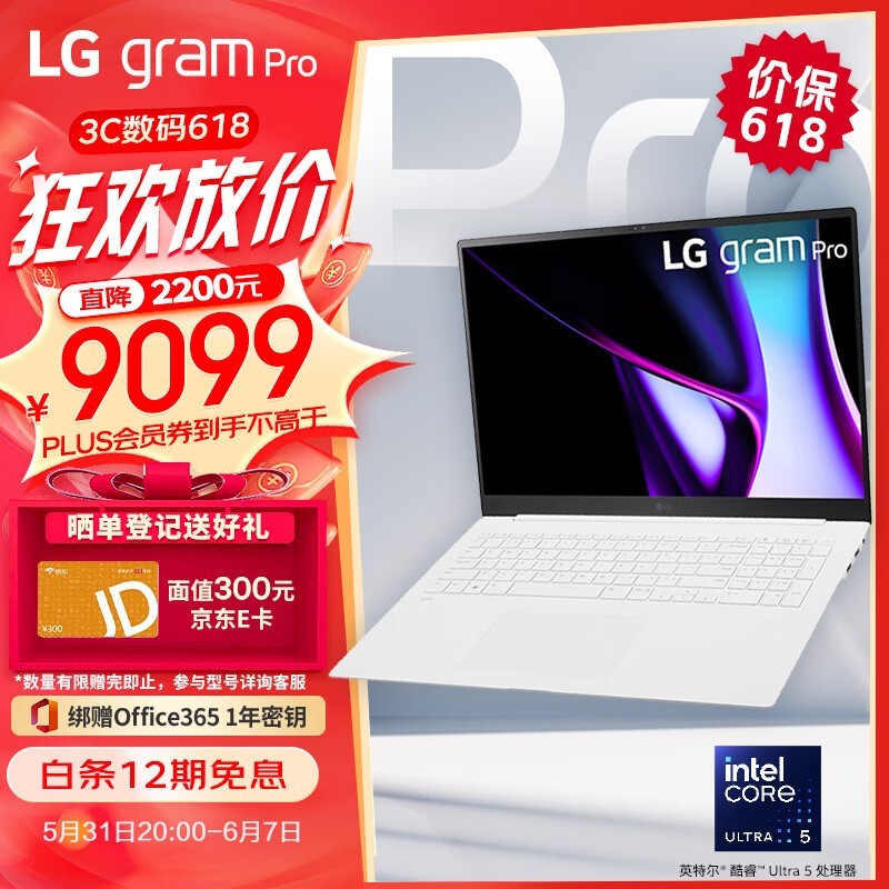 LG gram Pro 17 2024(Ultra5 125H/16GB/512GB/ɫ)