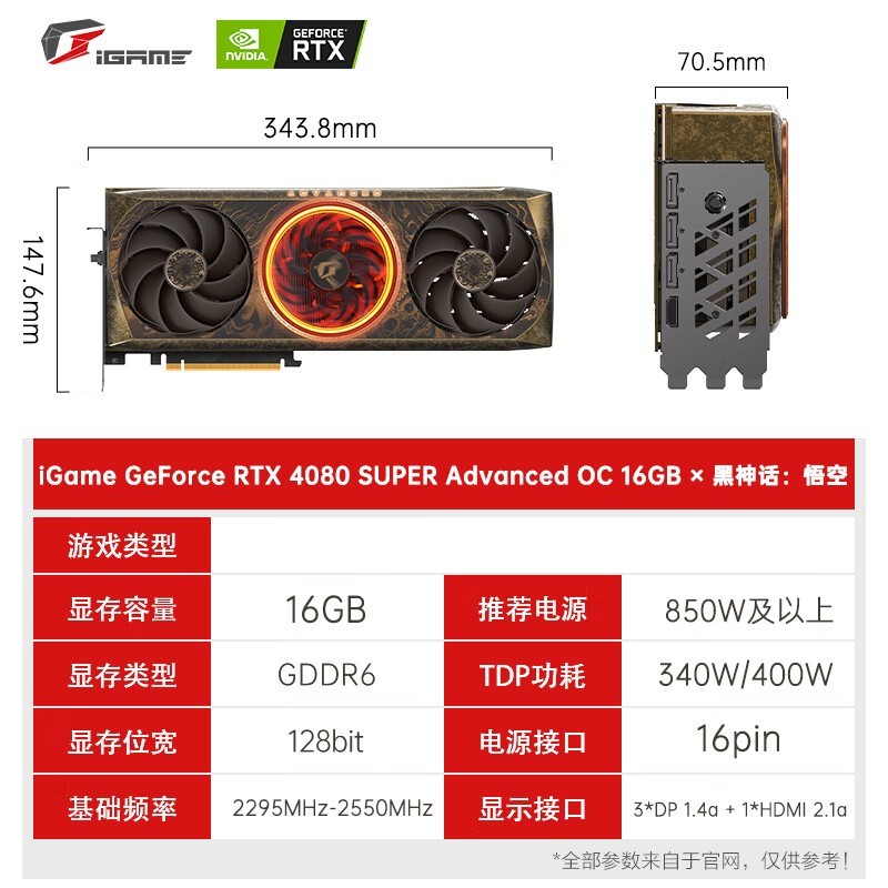 ޡ߲ʺiGame RTX 4080 SUPERԿԪ