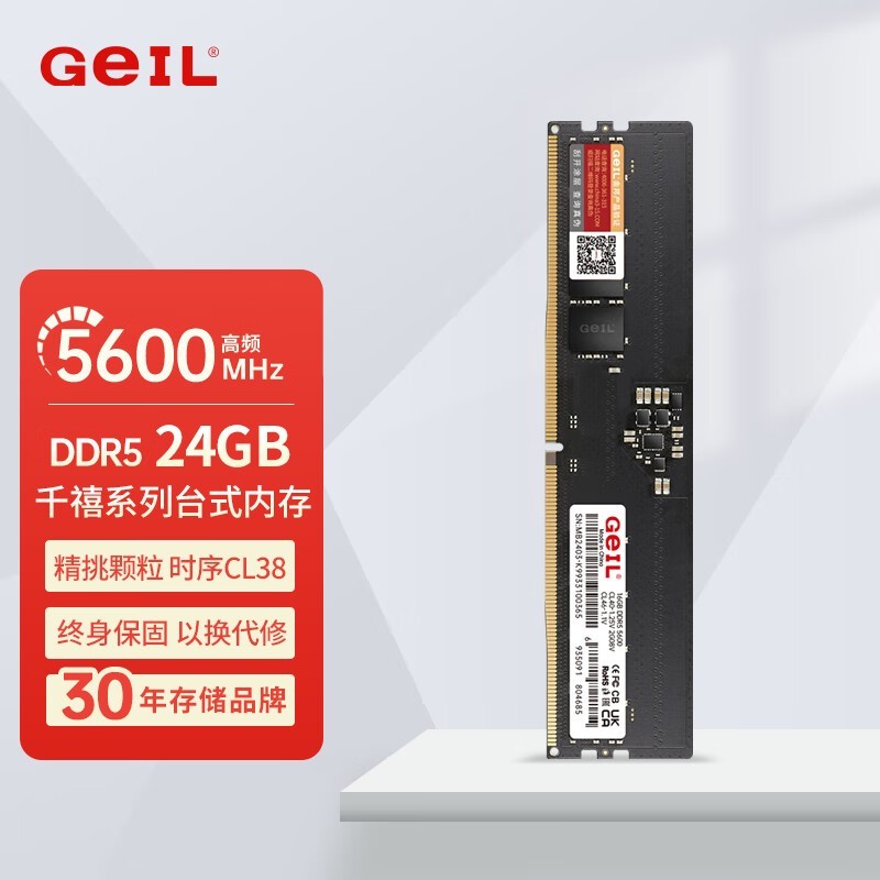  ǧ DDR5 5600 24GB