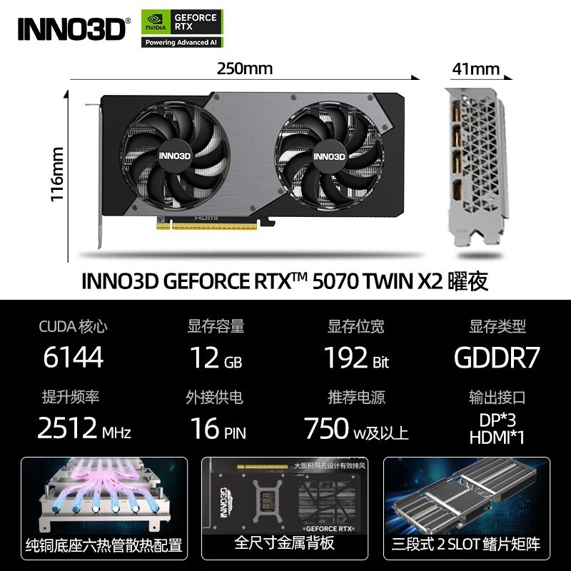 ӳRTX5070ҹ12GԿ޶4899Ԫ