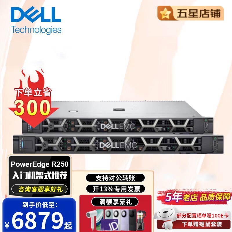 װ PowerEdge R240 ʽ(G6405T/8GB/1TB)