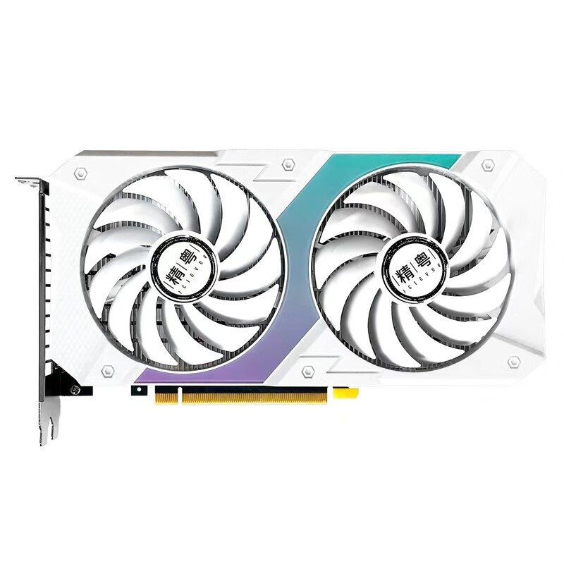 精粤 RTX 3050 RTX 3050 OEM 8G 白色