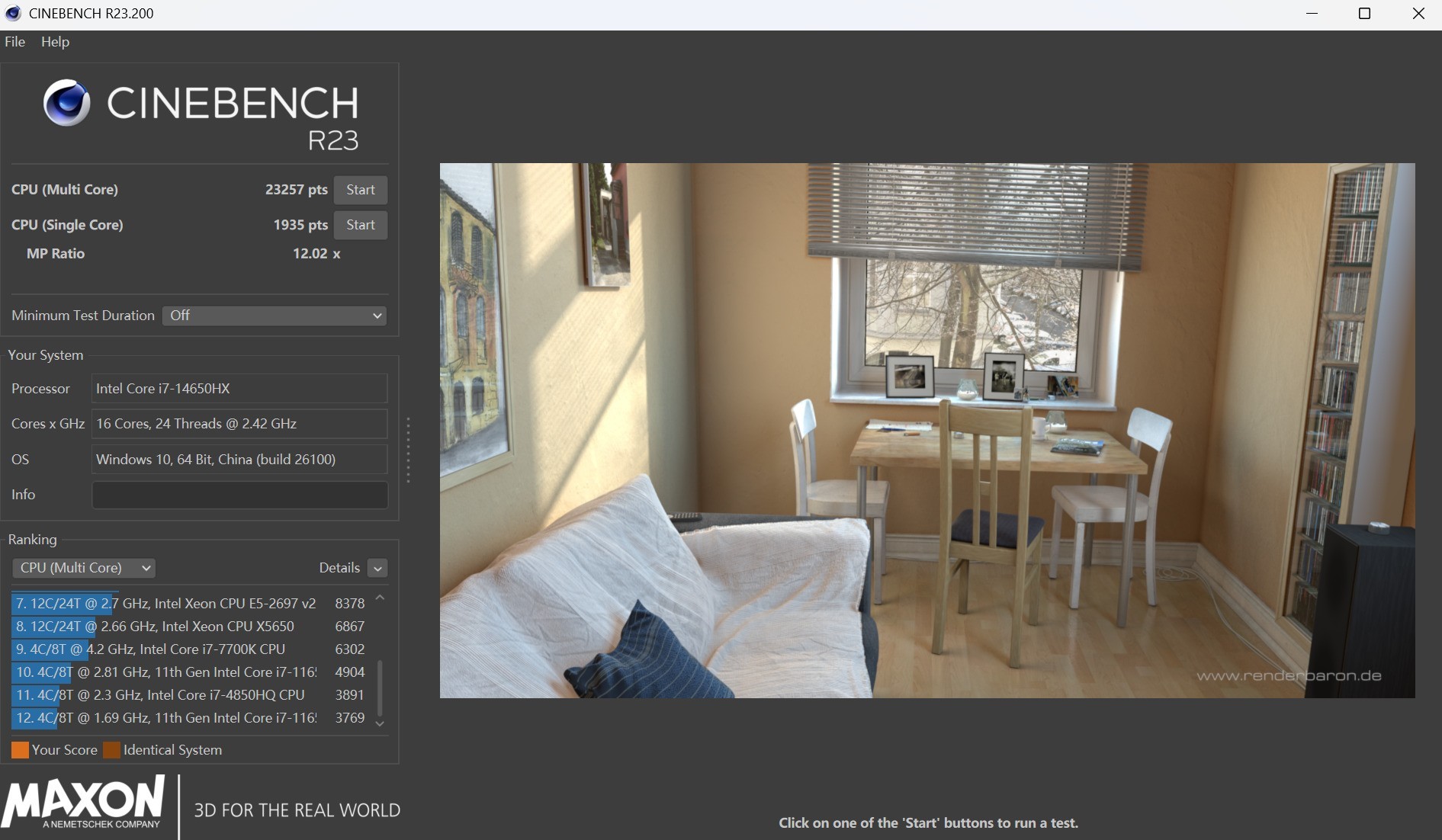 酷睿i7-14650HX评测 中等价位游戏本御用神U?