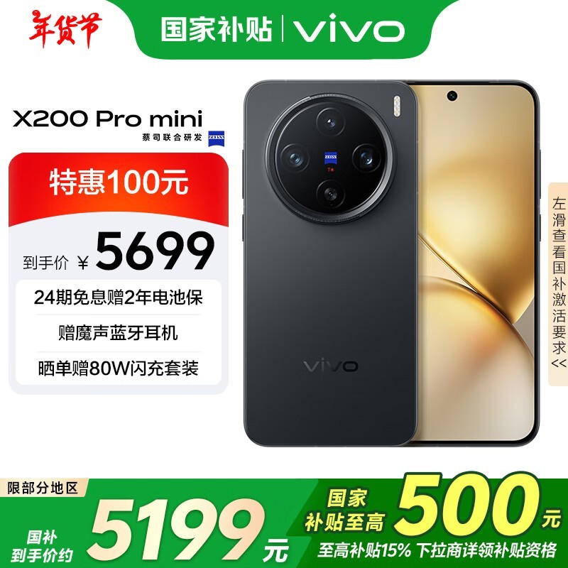 vivo X200 Pro mini(16GB/1TB)