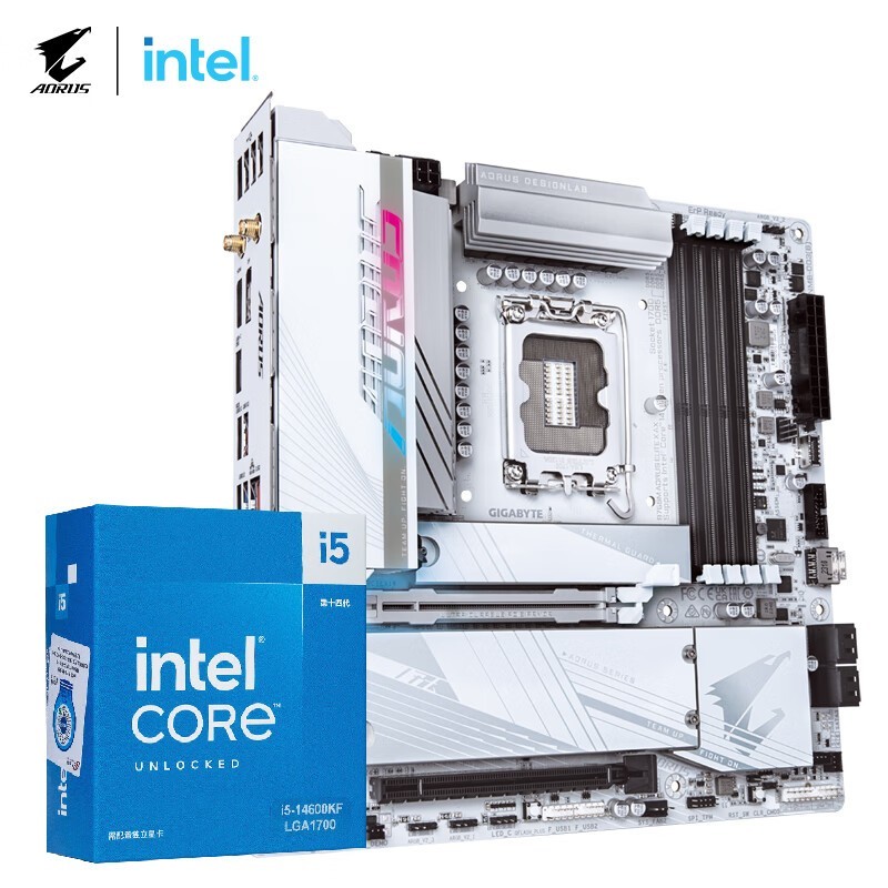 【手慢无】技嘉B760M主板CPU套装到手价3988元 14代i5处理器搭配DDR5内存