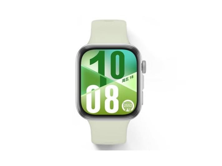 华为 WATCH FIT 4 草木绿 氟橡胶表带