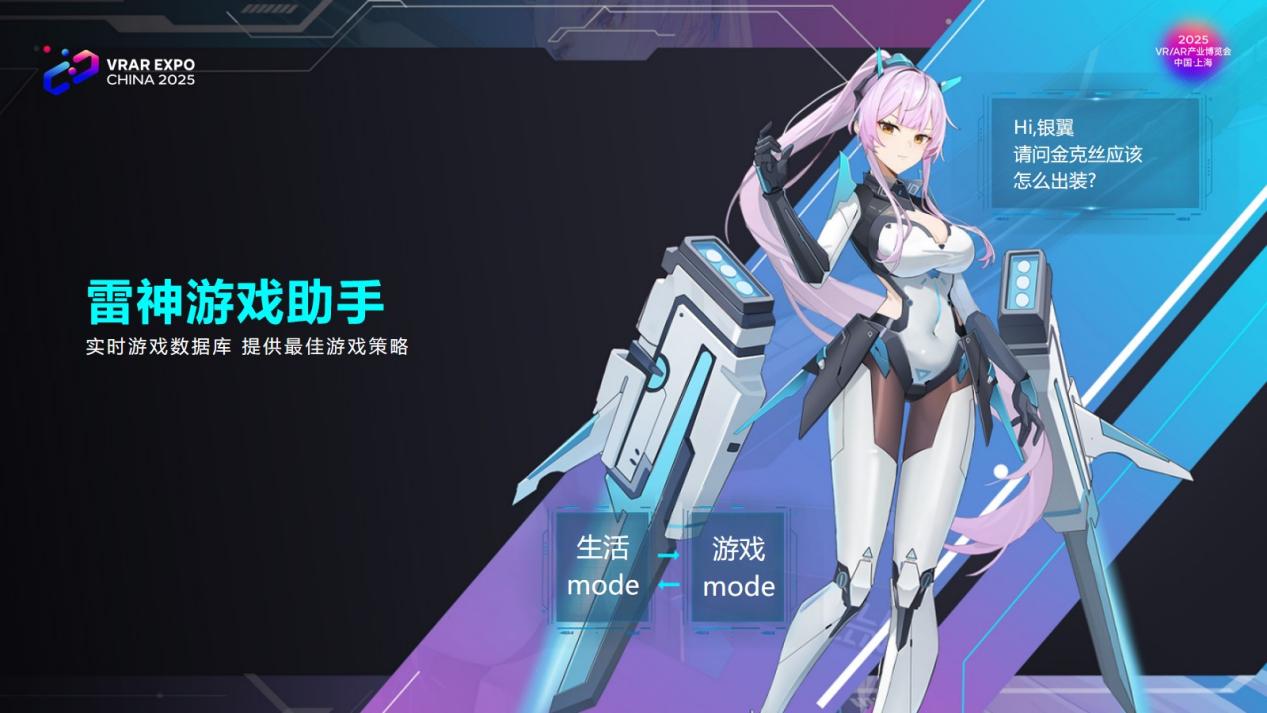 雷神AI智能眼镜亮相2025上海VR/AR博览会,共话行业技术发展新方向