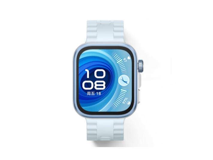 华为 WATCH FIT 4 Pro 海岛蓝 氟橡胶表带