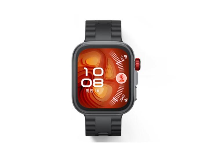 华为 WATCH FIT 4 Pro 曜石黑 氟橡胶表带