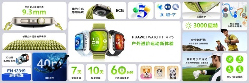 HUAWEIWATCH FIT 4ϵзŻݵӹ807Ԫ