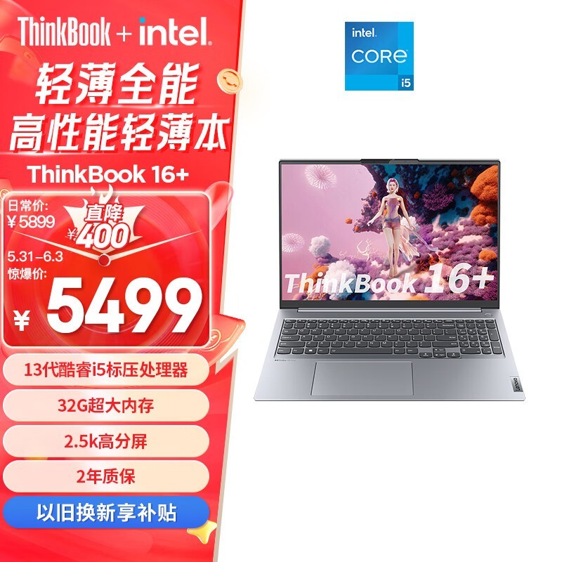 ThinkBook 16+ 2023 (21HX000ACD)