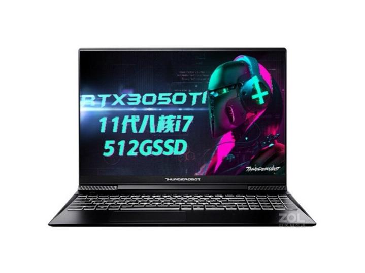 Thunderobot（雷神） 911Air星战四代 酷睿i7 11800H｜RTX 3050Ti 16GB（8GB×2）｜512GB