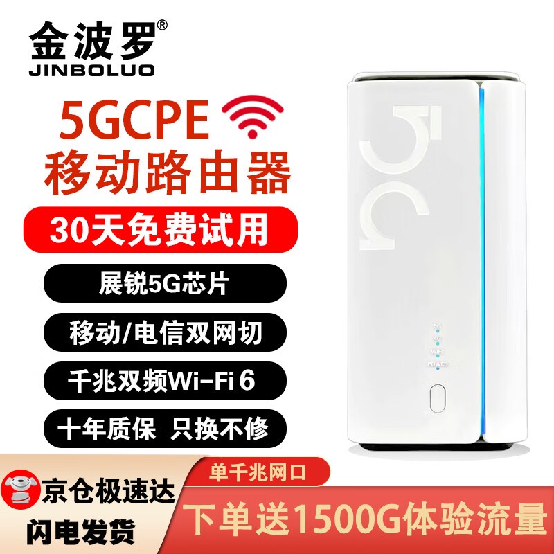 ޡ5G CPEƶ·569Ԫ忨ȶ