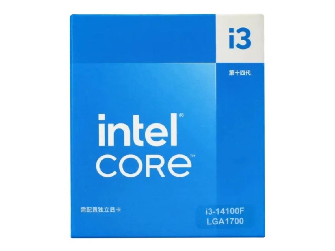 Intel 酷睿i3 14代 酷睿 i3 14100F