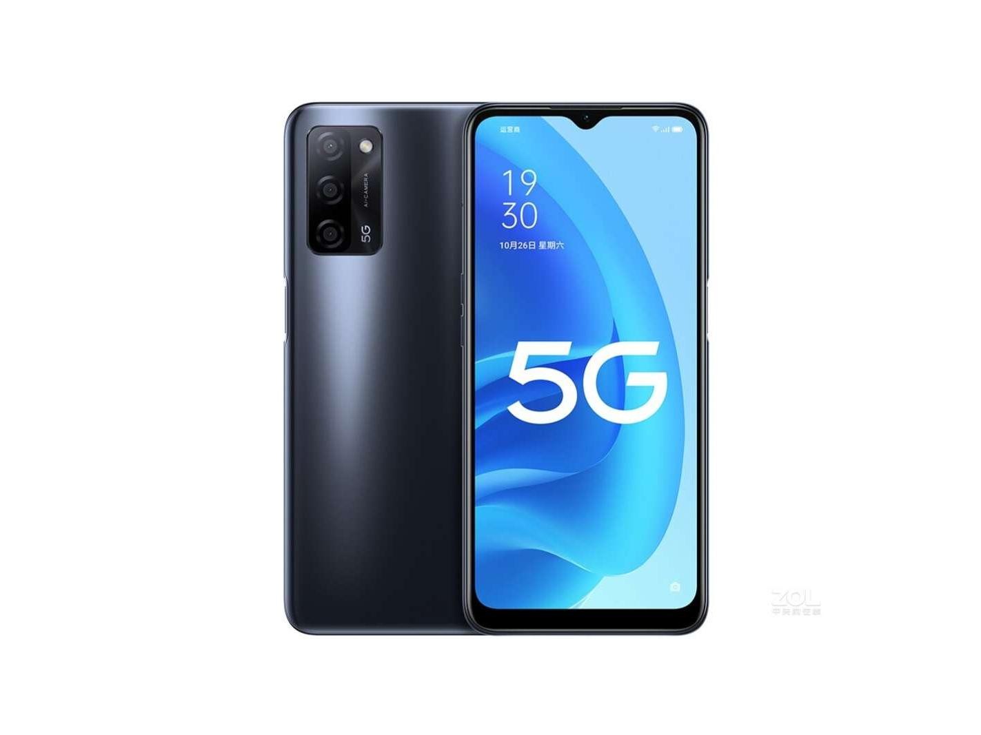 OPPO A55 6GB+128GB(全网通/5G版) 律动黑