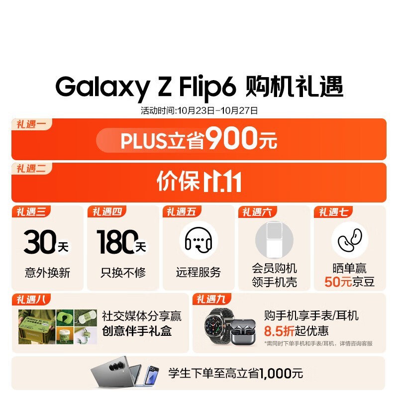 콢۵ֻGalaxy Z Flip6У60Ԫ