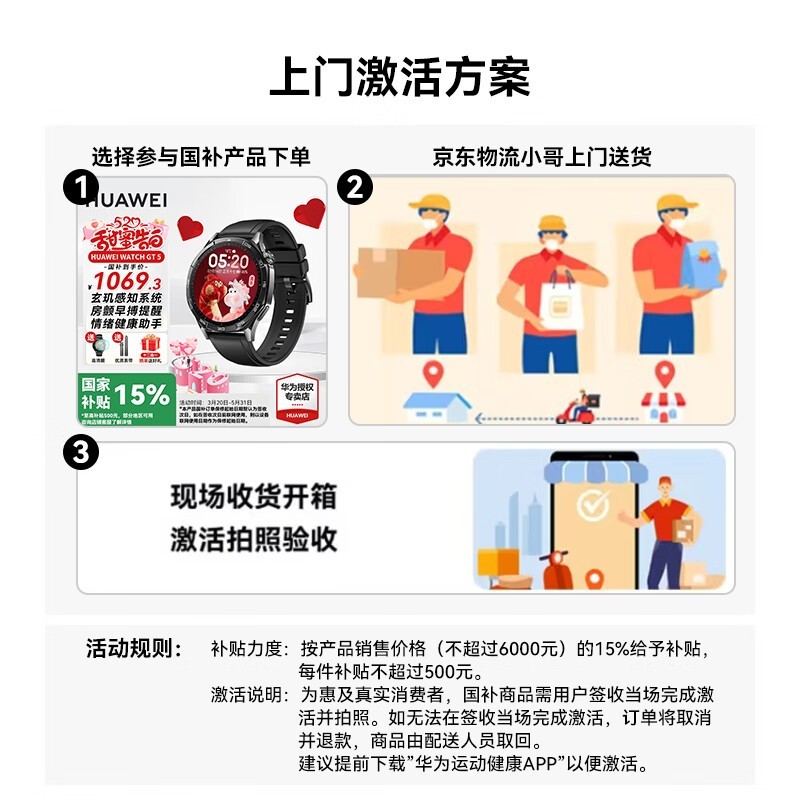 ΪHUAWEI WATCH GT 5ֱŻݼ1069Ԫ
