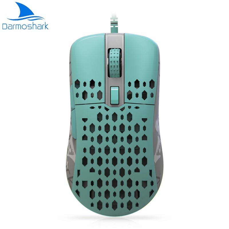 【手慢无】达摩鲨 M1游戏鼠标 有线电竞轻量级鼠标到手价158.55