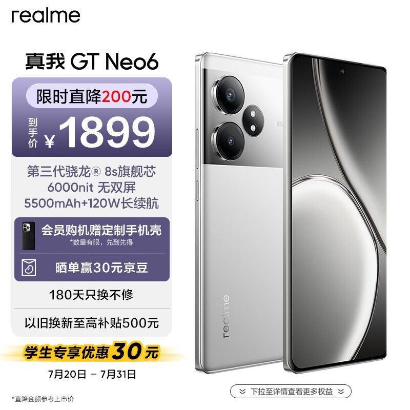  GT Neo6(12GB/256GB)