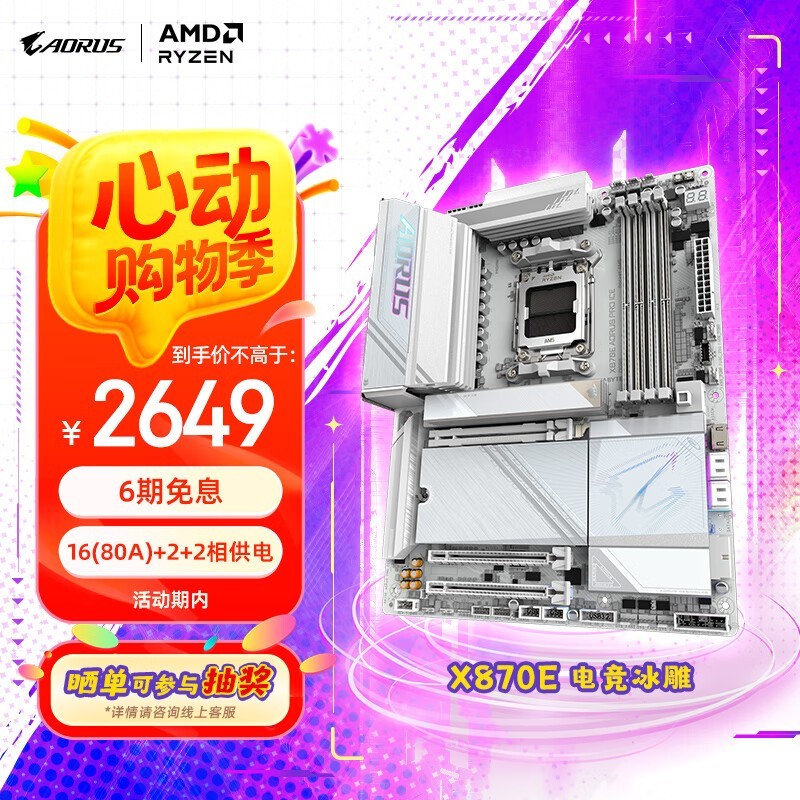  X870E AORUS PRO ICE